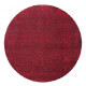 Tapis shaggy en polyester rouge Cosy Glamour Esprit Home