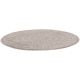 Tapis rond gris shaggy design Diamond