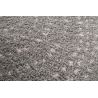 Tapis rond gris shaggy design Diamond