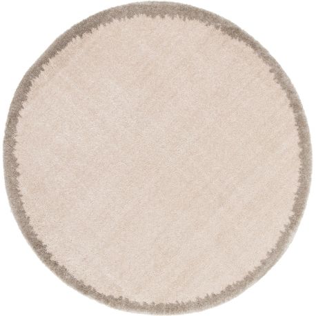 Tapis recyclé rond moderne intérieur Maho