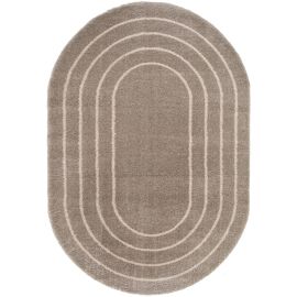 Tapis oval design recyclé Topaz