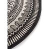 Tapis plat rond design intérieur et extérieur Heva