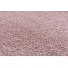 Tapis rectangle à courtes mèches uni lavable en machine Loft