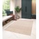 Tapis crème shaggy moderne Maell