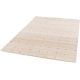 Tapis crème shaggy moderne Maell