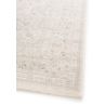 Tapis rectangle à courtes mèches vintage crème Dania