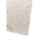 Tapis beige effet 3D moderne courbe Amel