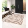 Tapis moderne motif zèbre rectangle Aloee