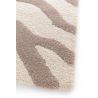 Tapis moderne motif zèbre rectangle Aloee