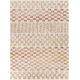 Tapis shaggy crème design Izem