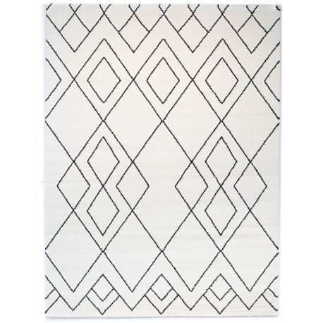 Tapis ethnique beige berbère Berba