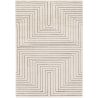 Tapis design graphique crème Costa