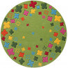 Tapis rond pour enfant vert Bloom Field par Esprit Home