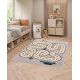 Tapis pour chambre enfant gris Juno