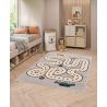 Tapis pour chambre enfant gris Juno