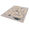 Tapis pour chambre enfant gris Juno