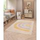 Tapis rectangle enfant crème Lovis