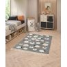 Tapis enfant en coton fait main multicolore Emil