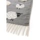 Tapis enfant en coton fait main multicolore Emil