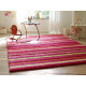 Tapis doux pour enfant rose Funny Stripes par Esprit Home