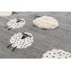 Tapis enfant en coton fait main multicolore Emil