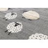 Tapis enfant en coton fait main multicolore Emil