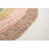 Tapis multicolore en coton enfant fait main Rainbow