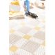 Tapis recyclé plat extérieur et intérieur design Nahli