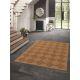 Tapis effet jute marron plat extérieur et intérieur moderne Sloan