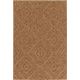 Tapis plat intérieur et extérieur effet jute graphique marron Ralf
