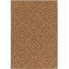 Tapis plat intérieur et extérieur effet jute graphique marron Ralf