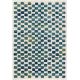 Tapis moderne intérieur et extérieur effet 3D vert Fez
