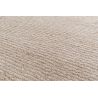 Tapis uni rayé à courtes mèches design Native