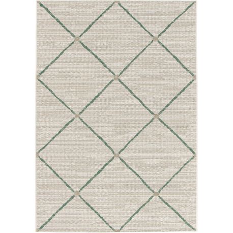 Tapis berbère plat vert ethnique extérieur et intérieur Victoria