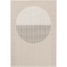 Tapis moderne plat intérieur et extérieur beige Herve