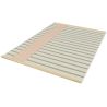 Tapis plat intérieur et extérieur moderne bleu Jennah