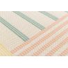 Tapis plat intérieur et extérieur moderne bleu Jennah