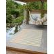 Tapis plat intérieur et extérieur moderne bleu Jennah