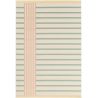 Tapis plat intérieur et extérieur moderne bleu Jennah