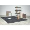 Tapis lavable en machine doux uni à courtes mèches Nova