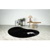 Tapis shaggy doux uni forme original Emy