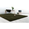 Tapis effet peau de mouton doux uni Rocco