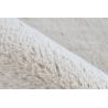 Tapis effet peau de mouton doux uni Rocco