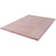 Tapis effet peau de mouton doux uni Rocco