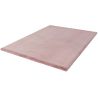 Tapis effet peau de mouton doux uni Rocco