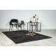 Tapis design doux rectangle rayé Runa