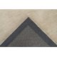 Tapis design doux rectangle rayé Runa