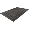 Tapis design doux rectangle rayé Runa