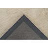 Tapis original doux design rayé Gobi