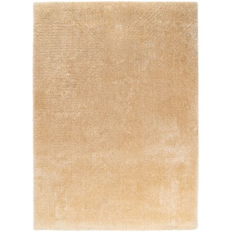 Tapis doux recyclé uni rectangle Karla